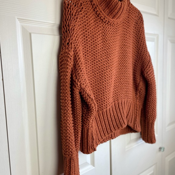 Free People My Only Sunshine Cowl Neck Sweater - Picture 5 of 7